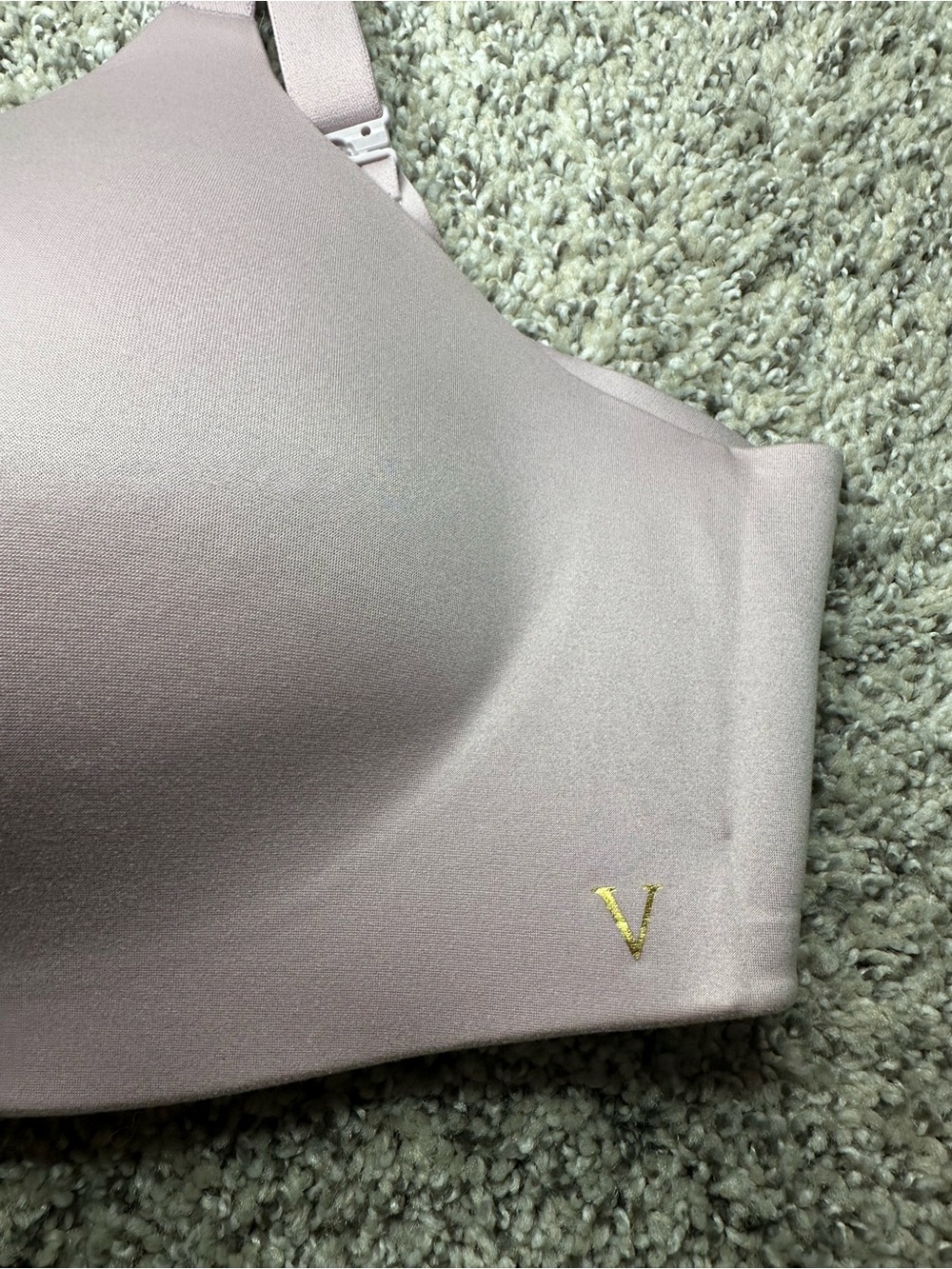 NWT Victoria's Secret Mauve Lined Semi Demi Bra - Picture 2 of 10